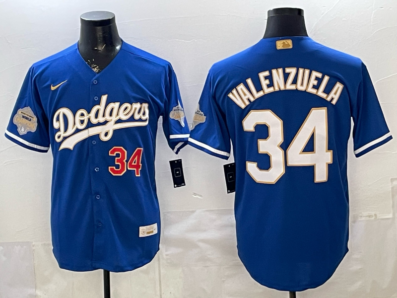 Men Los Angeles Dodgers #34 Valenzuela Game 2026 Nike MLB Jersey 401003->women mlb jersey->Women Jersey